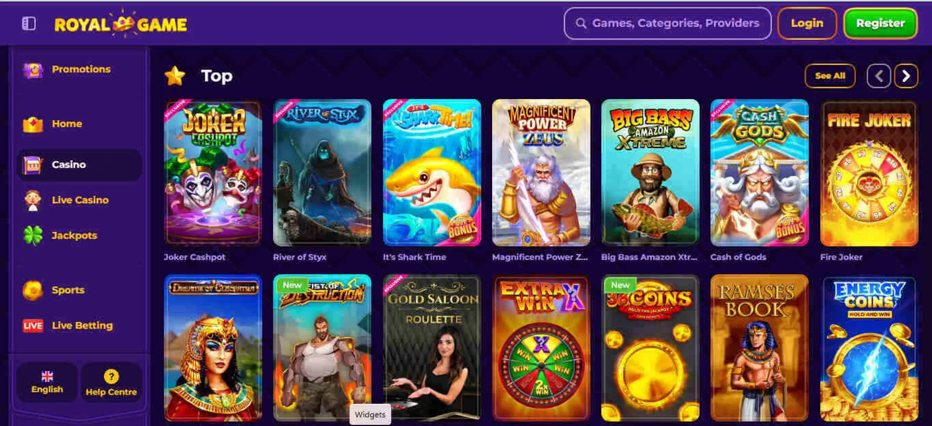 Resultado jogos